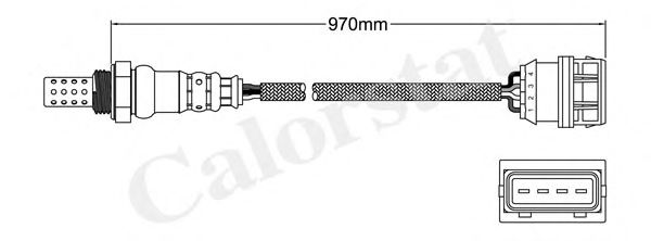 Лямбда-зонд CALORSTAT by Vernet LS140515