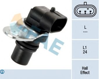 Датчик частоты вращения, управление двигателем; Датчик, положение распределительного вала FAE 79192