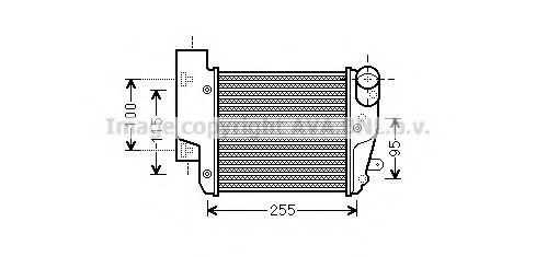 Интеркулер AVA QUALITY COOLING AI4304