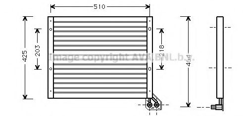 Конденсатор, кондиционер AVA QUALITY COOLING FT5156