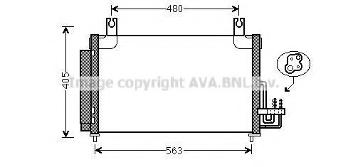 Конденсатор, кондиционер AVA QUALITY COOLING KAA5204D