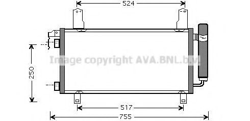 Конденсатор, кондиционер AVA QUALITY COOLING MZ5157D