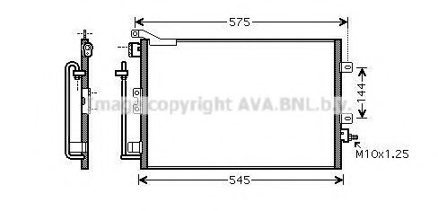 Конденсатор, кондиционер AVA QUALITY COOLING RT5417D