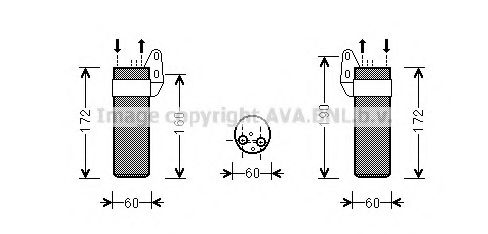 Осушитель, кондиционер AVA QUALITY COOLING RTD450