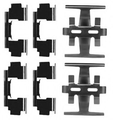 Комплектующие, колодки дискового тормоза MGA A175