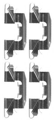 Комплектующие, колодки дискового тормоза MGA A301