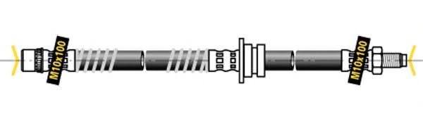 Тормозной шланг MGA F5300