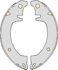 Комплект тормозных колодок MGA M556