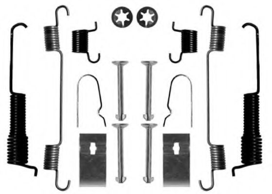 Пружина, тормозная колодка MGA R190