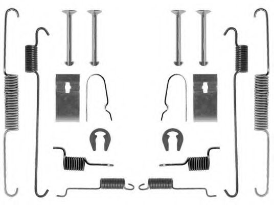 Пружина, тормозная колодка MGA R209