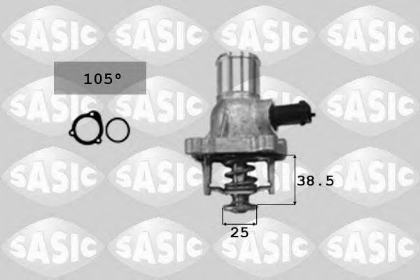 Термостат, охлаждающая жидкость SASIC 3306054