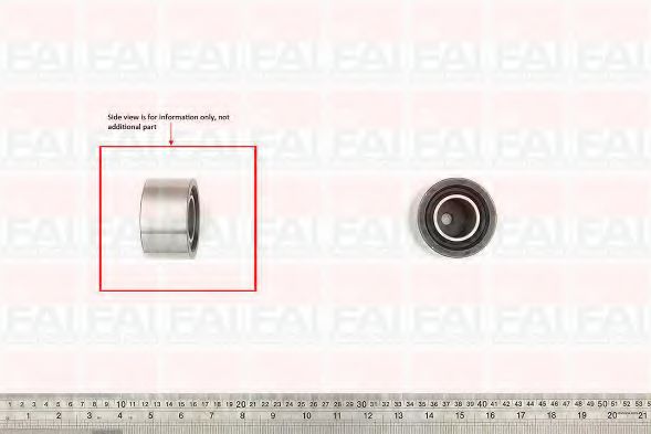 Паразитный / Ведущий ролик, зубчатый ремень FAI AutoParts T9549