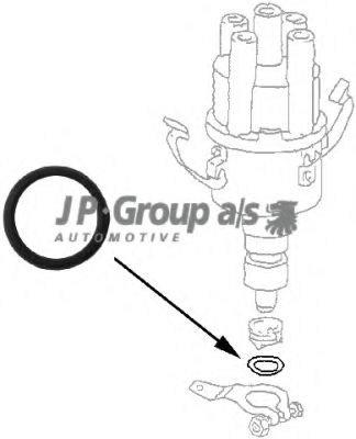 Распределитель зажигания JP GROUP 8191150106