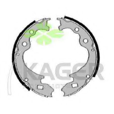 Комплект тормозных колодок KAGER 340063