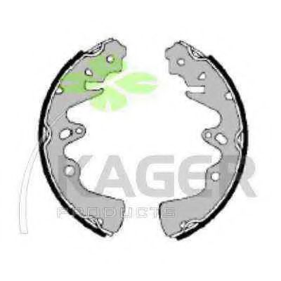 Комплект тормозных колодок KAGER 34-0329