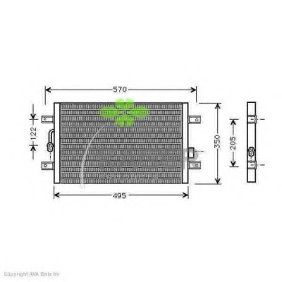 Конденсатор, кондиционер KAGER 94-5137