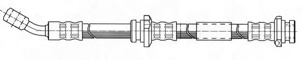 Тормозной шланг KAWE 511335