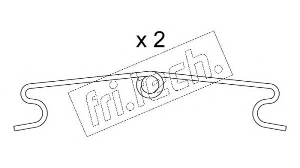 Комплектующие, колодки дискового тормоза SIMER KIT05