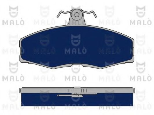 Комплект тормозных колодок, дисковый тормоз MALÒ 1050342