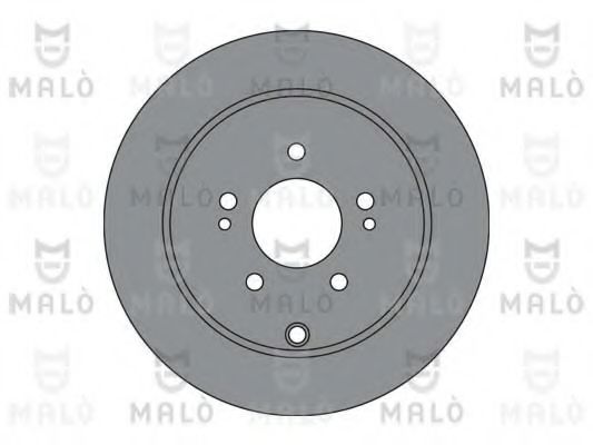 Тормозной диск MALÒ 1110266