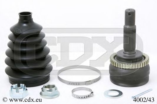 Шарнирный комплект, приводной вал CDX 400243