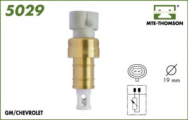 Датчик, температура охлаждающей жидкости MTE-THOMSON 5029