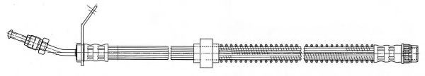 Тормозной шланг CEF 512186