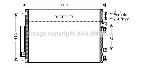 Конденсатор, кондиционер PRASCO CR5093D