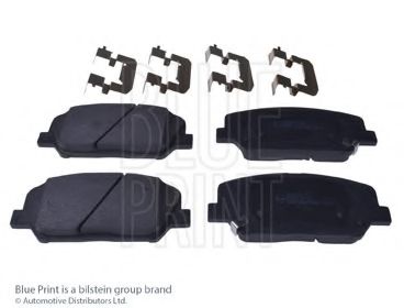 Комплект тормозных колодок, дисковый тормоз BLUE PRINT ADG042159