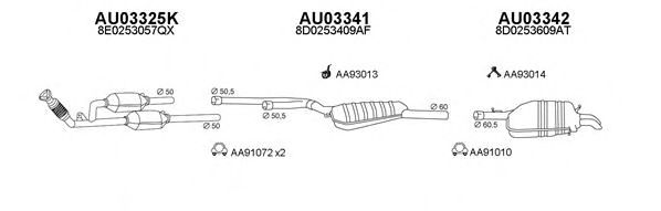 Система выпуска ОГ VENEPORTE 030148