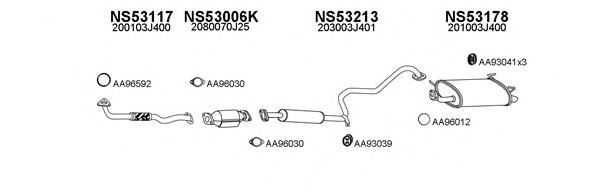 Система выпуска ОГ VENEPORTE 530022