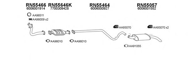 Система выпуска ОГ VENEPORTE 550120