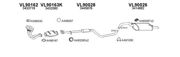Система выпуска ОГ VENEPORTE 900001