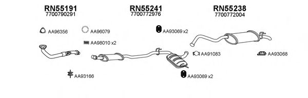 Система выпуска ОГ VENEPORTE 550519