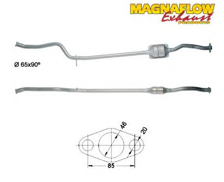 Катализатор MAGNAFLOW 86048D