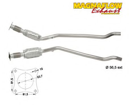 Катализатор MAGNAFLOW 81626