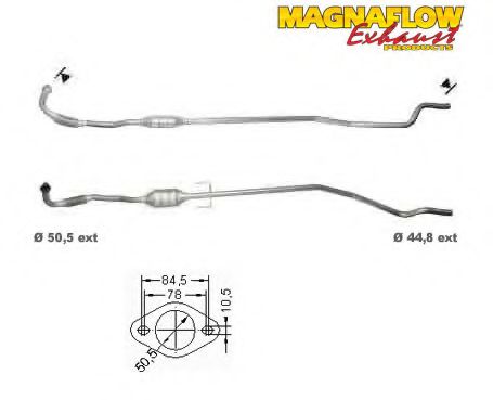 Катализатор MAGNAFLOW 75802D
