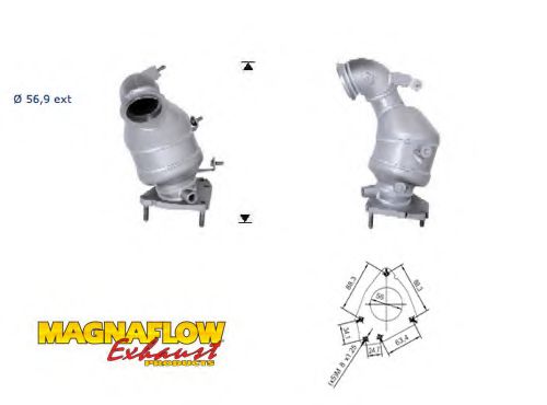 Катализатор MAGNAFLOW 65809D