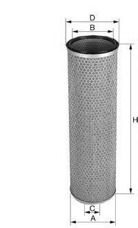 Воздушный фильтр UNIFLUX FILTERS XA1634