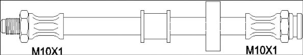 Тормозной шланг WOKING G1901.14