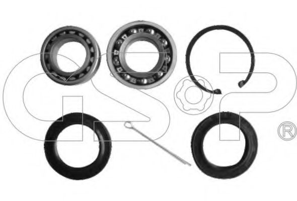 Комплект подшипника ступицы колеса GSP GK0910