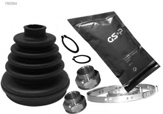 Монтажный комплект, сильфон приводного вала GSP 780304