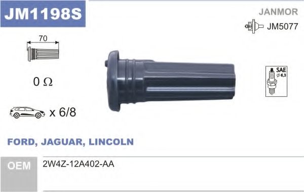 Вилка, катушка зажигания NGK 58927