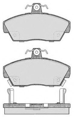 Комплект тормозных колодок, дисковый тормоз RAICAM RA.0520.0