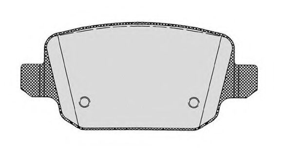 Комплект тормозных колодок, дисковый тормоз RAICAM RA.0895.0