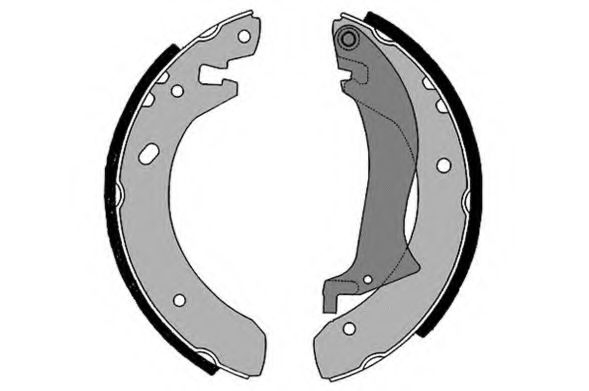 Комплект тормозных колодок RAICAM RA27610