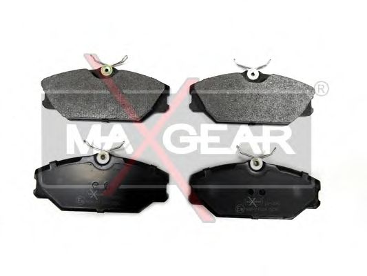 Комплект тормозных колодок, дисковый тормоз MAXGEAR 19-0542