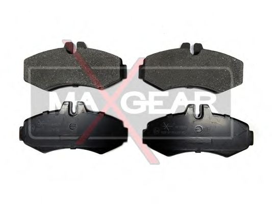 Комплект тормозных колодок, дисковый тормоз MAXGEAR 19-0571