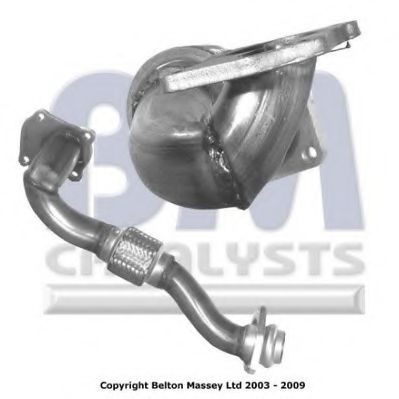 Труба выхлопного газа BM CATALYSTS BM70151