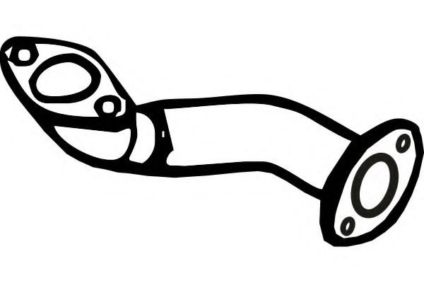 Труба выхлопного газа FENNO P1043